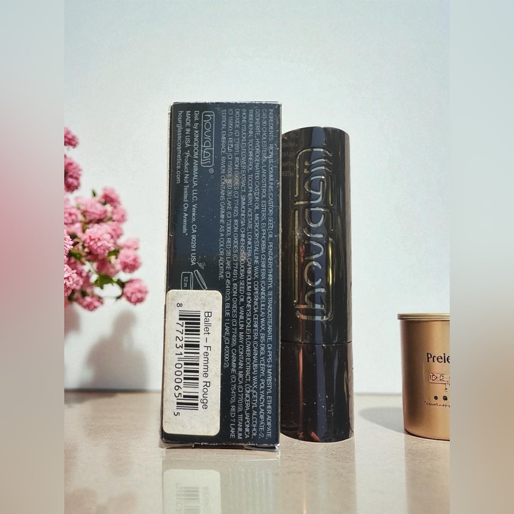 HOURGLASS BALLET FEMME ROUGE VELVET CRÈME LIPSTICK. NEW IN BOX. RARE. - Picture 9 of 13